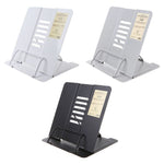 Adjustable Metal Portable Book Holder Support or Bookstand